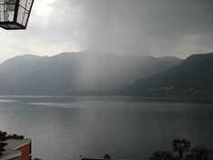 Heftige Gewitter am Lago Maggiore