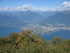 Locarno am Lago Maggiore ist in einer Krise