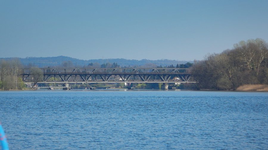 Brücke über den Ticino am Lago Maggiore