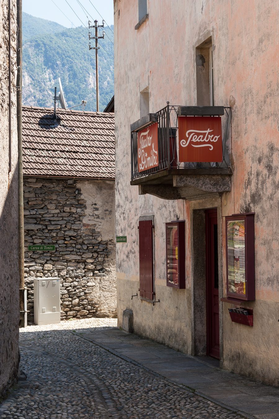 Teatro Dimitri in Verscio im Tessin