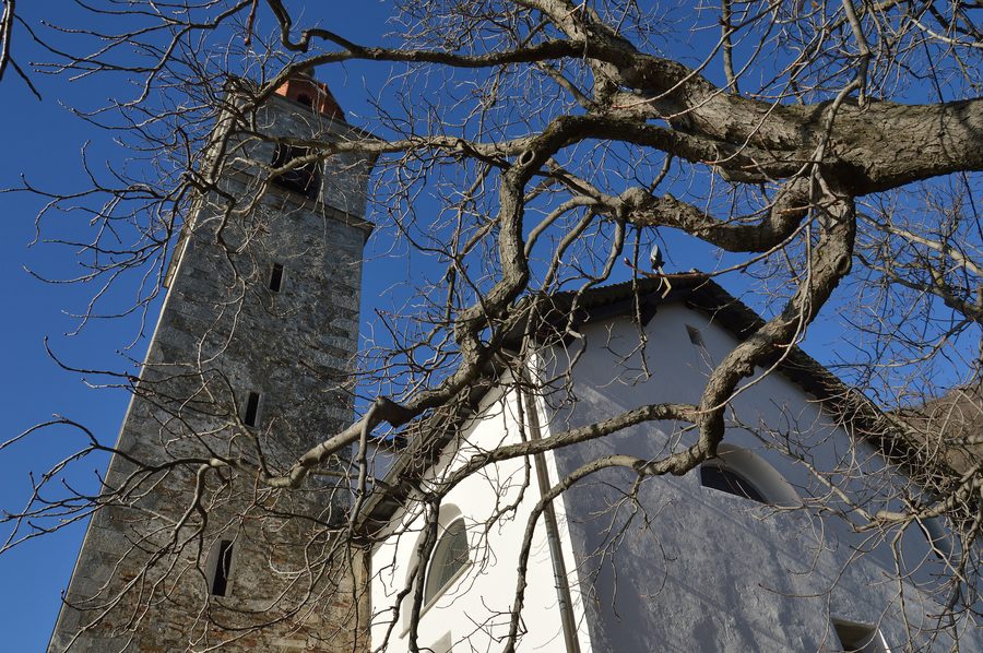 Kirche San Martino in Ronco sopra Ascona im Tessin