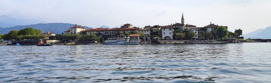 Isola dei Pescatori, eine der Borromäischen Inseln im Lago Maggiore