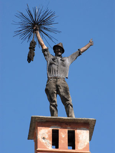 Lago Maggiore Schornsteinfeger Denkmal